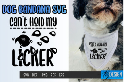 Dog Bandana SVG | Dogs SVG | Pet Lovers | Paws