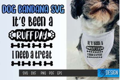 Dog Bandana SVG | Dogs SVG | Pet Lovers | Paws