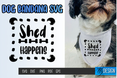 Dog Bandana SVG | Dogs SVG | Pet Lovers | Paws