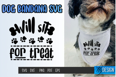 Dog Bandana SVG | Dogs SVG | Pet Lovers | Paws