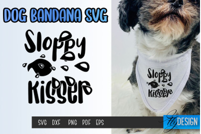 Dog Bandana SVG | Dogs SVG | Pet Lovers | Paws