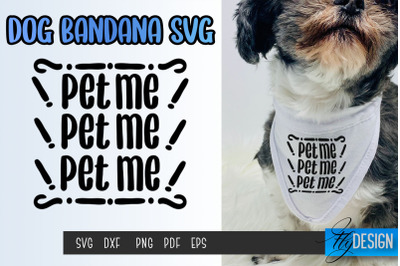 Dog Bandana SVG | Dogs SVG | Pet Lovers | Paws