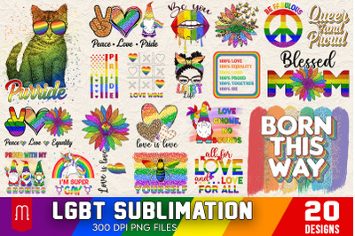 LGBT Pride Sublimation Bundle