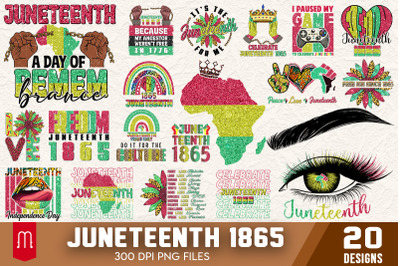 Juneteenth 1865 Sublimation Bundle