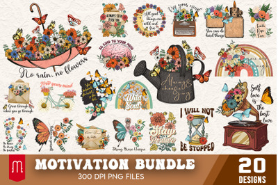 Motivation Quote Sublimation Bundle