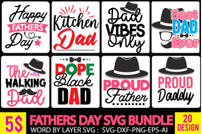 DAD SVG Bundle , Fathers Day SVG Bundle , Dad SVG Bundle, Fathers Day