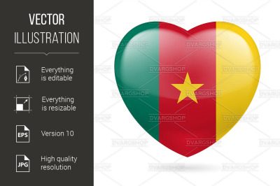 Heart icon of Cameroon