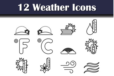 Weather Icon Set