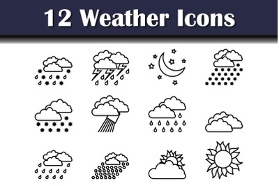 Weather Icon Set