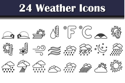 Weather Icon Set