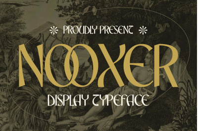 NOOXER Typeface