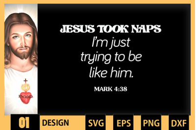 Jesus Took Naps Mark 4&3A;38 Christian