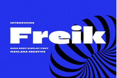 Freik Sans Display Font