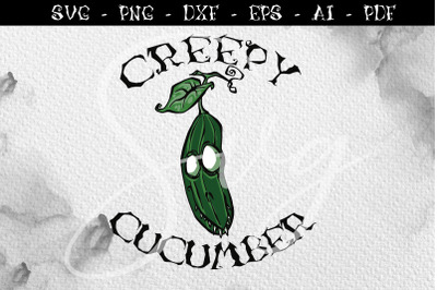 Creepy cucumber, Vegetables SVG