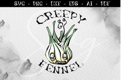 Creepy fennel, Vegetables SVG