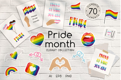 Pride Month Cliparts PNG