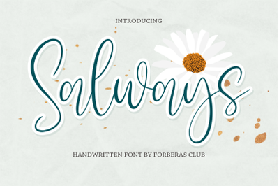 Salways | Handwritten Font