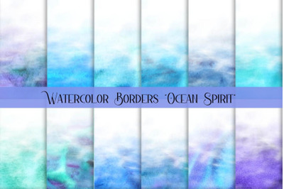 Watercolor Borders Clipart