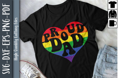Design For Gay Pride Proud Dad