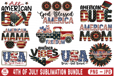 4th of July Sublimation Bundle Vol.1