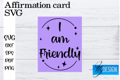 Affirmation Cards SVG | Positive Affirmation SVG