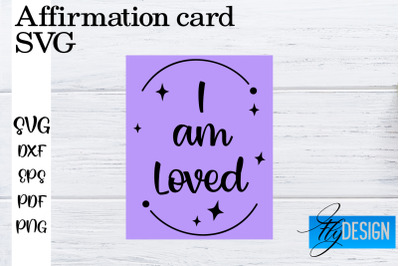 Affirmation Cards SVG | Positive Affirmation SVG