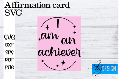 Affirmation Cards SVG | Positive Affirmation SVG