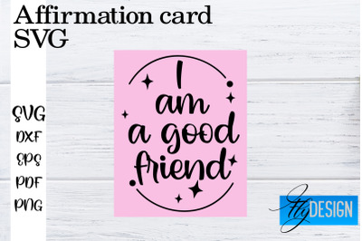 Affirmation Cards SVG | Positive Affirmation SVG