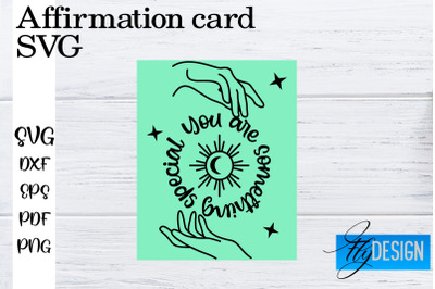 Affirmation Cards SVG | Positive Affirmation SVG