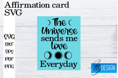 Affirmation Cards SVG | Positive Affirmation SVG