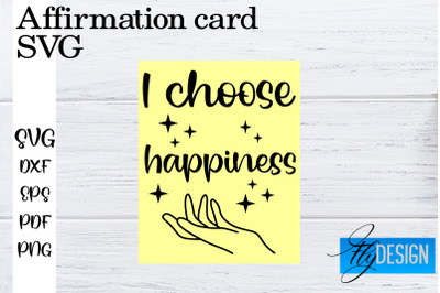 Affirmation Cards SVG | Positive Affirmation SVG