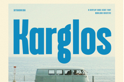 Karglos Sans Display Font