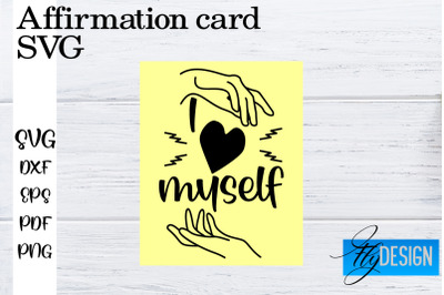 Affirmation Cards SVG | Positive Affirmation SVG