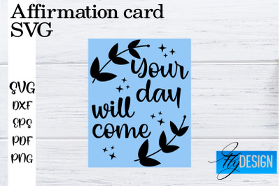 Affirmation Cards SVG | Positive Affirmation SVG