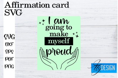 Affirmation Cards SVG | Positive Affirmation SVG