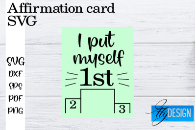 Affirmation Cards SVG | Positive Affirmation SVG