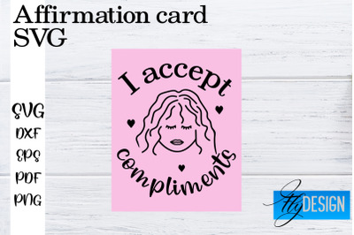 Affirmation Cards SVG | Positive Affirmation SVG