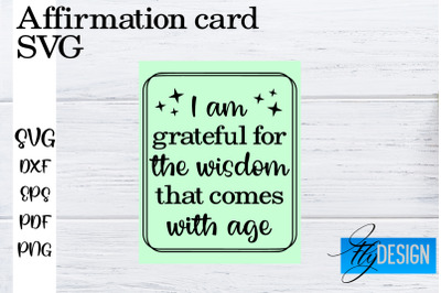 Affirmation Cards SVG | Positive Affirmation SVG