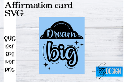 Affirmation Cards SVG | Positive Affirmation SVG