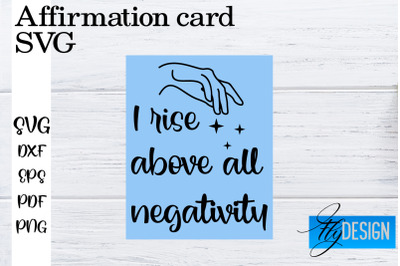 Affirmation Cards SVG | Positive Affirmation SVG