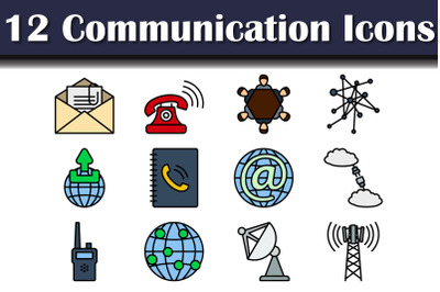 Communication Icon Set