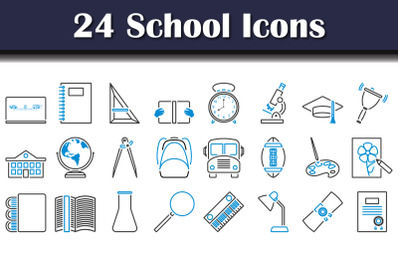 School Icon Set