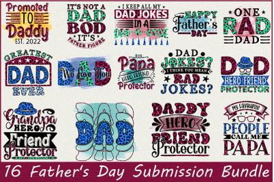 Father&amp;&23;039;s Day Submission Bundle