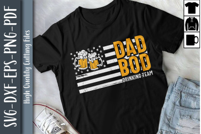 funny Father Dad Bod Drinking Team