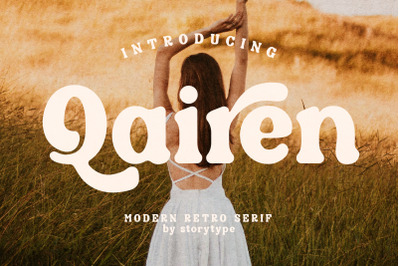 Qairen Typeface