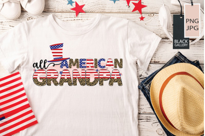 All American Grandpa Sublimation