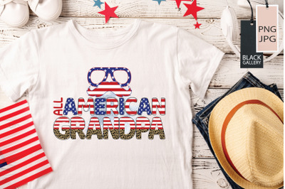 All American Grandpa Sublimation