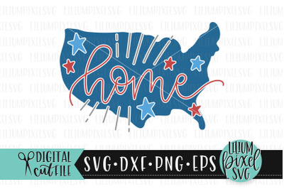 Home America Stars - Fourth of July SVG