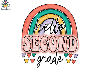 Hello second-grade Sublimation