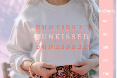 Sunkissed SVG Cut File